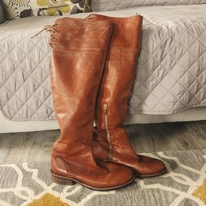 Vince Camuto over the knee leather boots